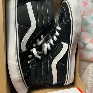 Vans high top shoes
